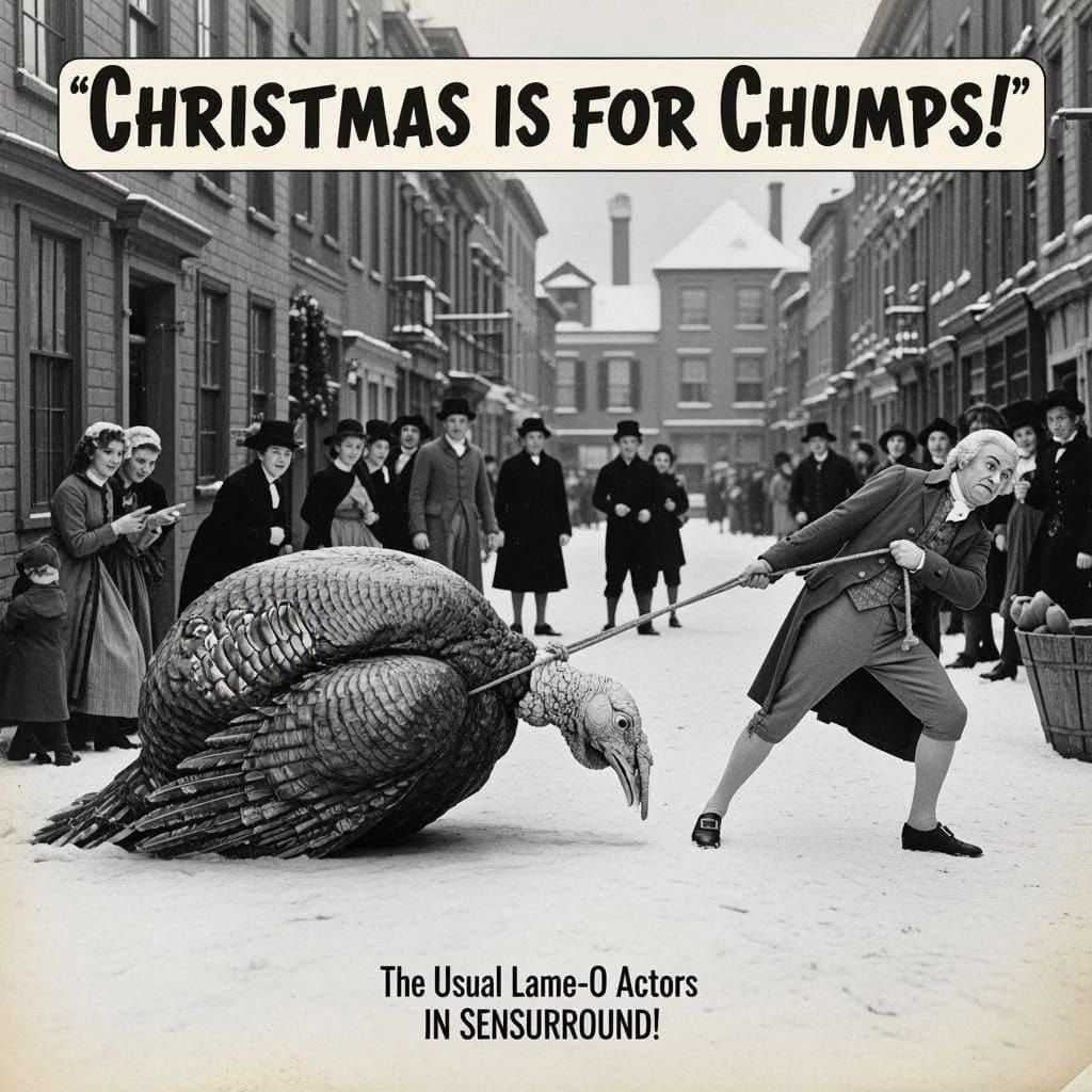 After the whole "Ghosts of..." thing and trying to make a run at being good, this debacle ended his Christmas spirit...f...