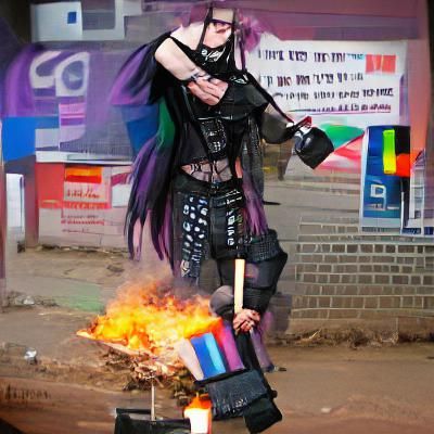 Cyberpunk Drag Queen Starts Riot for Gay Rights