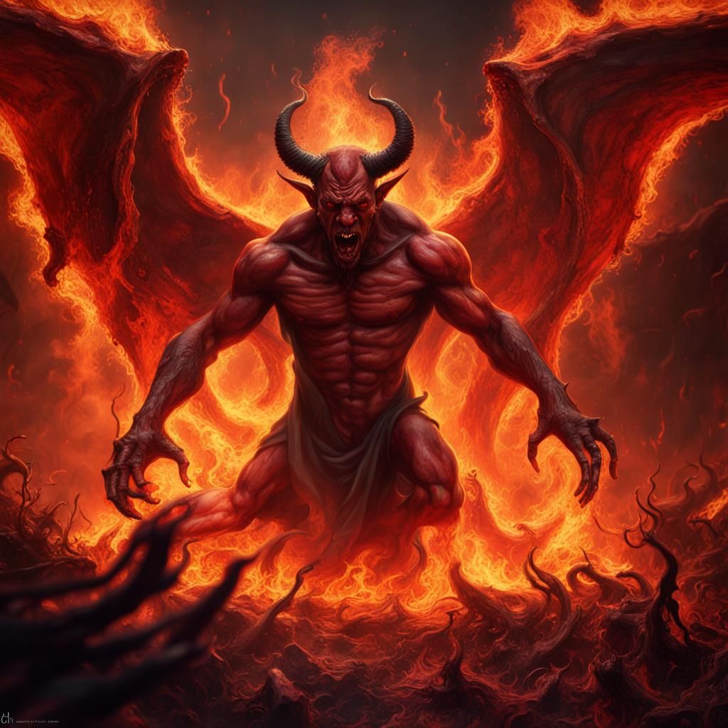 Satan welcomes you to hell.