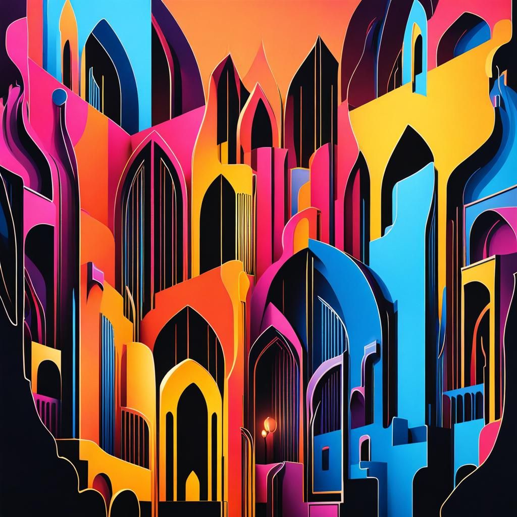 Man Holding Arrow Between Two Arrows