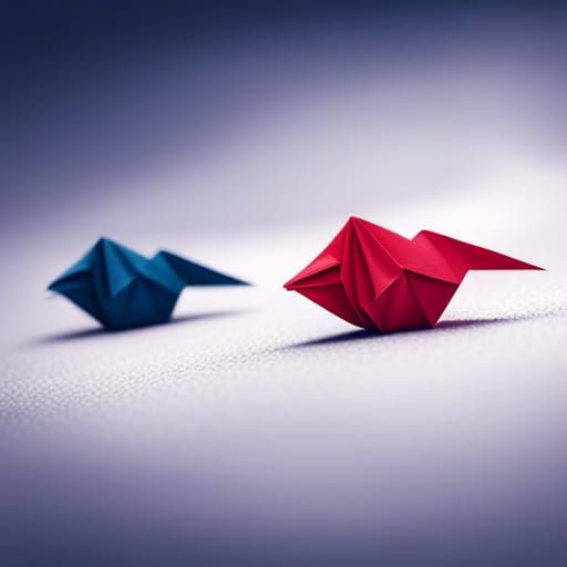 Origami Strangers in the Night Papercraft