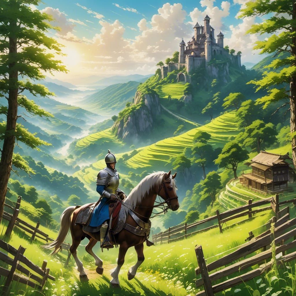 A Glorious Knight in Shining Armor