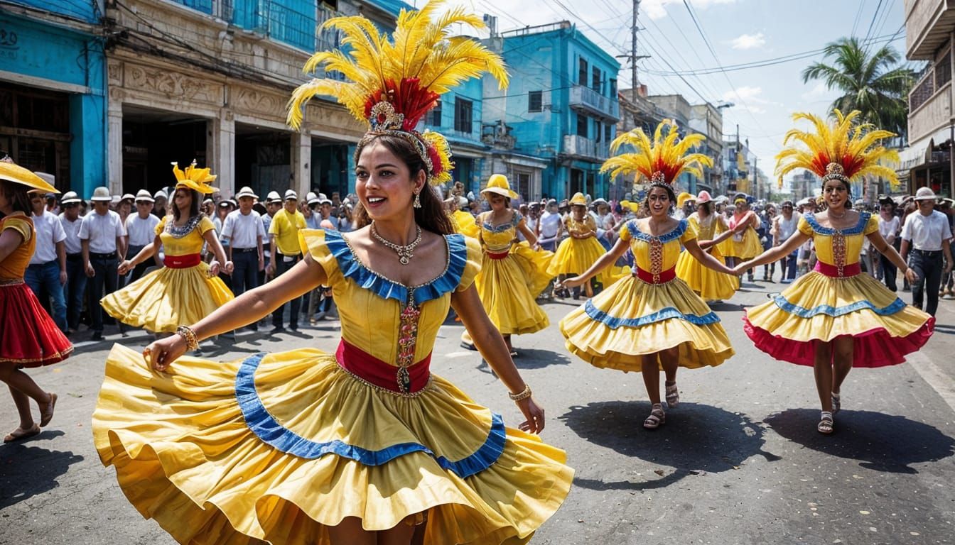 Vibrant Carnaval de Barranquilla Celebrates Colombian Cultur...