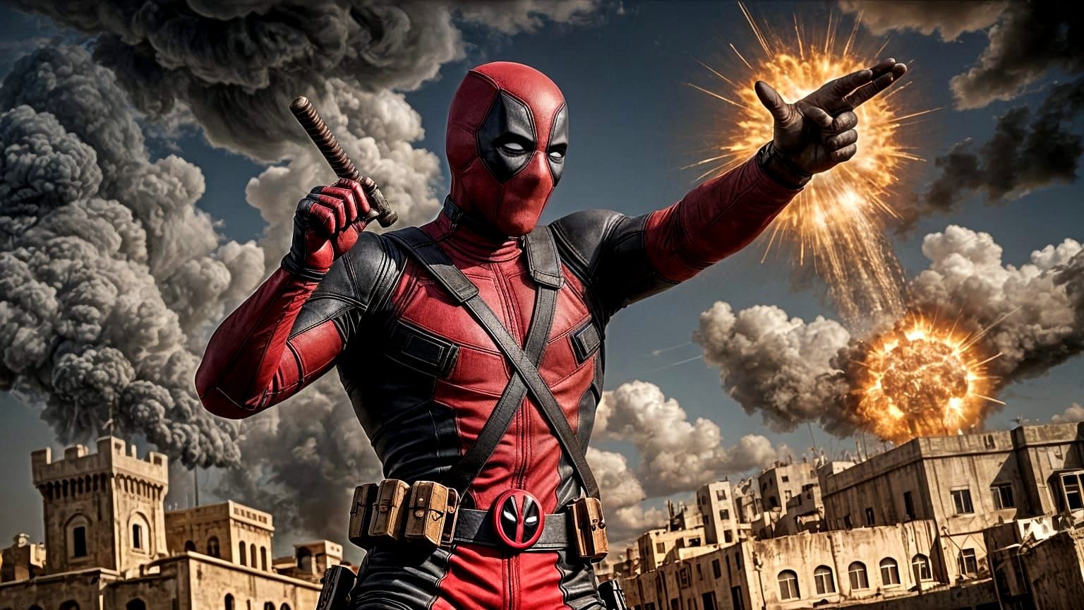 Deadpool in Gaza: A Caravaggio-Style Rescue