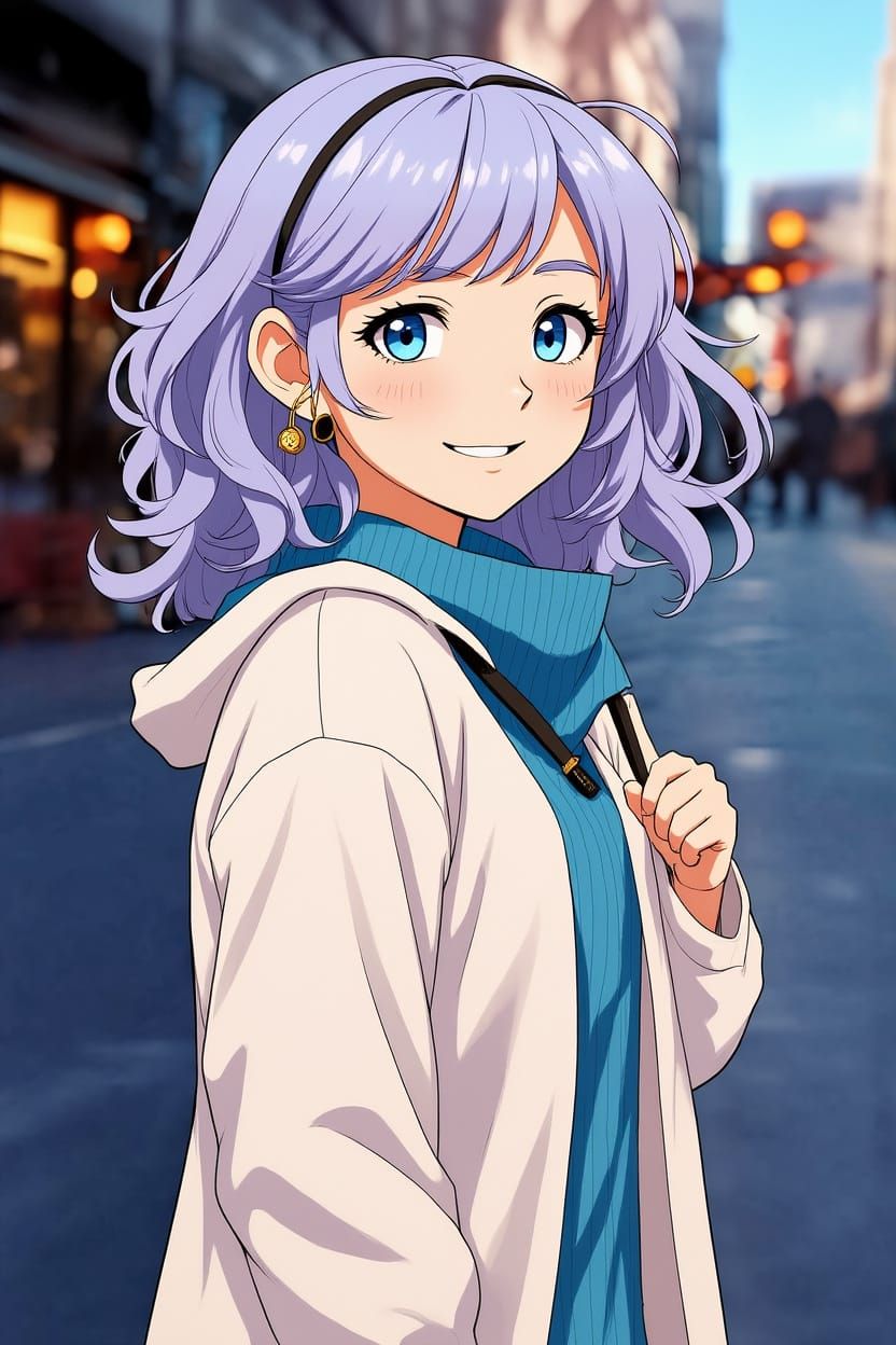 Pleasurable Anime Wallpaper in Studio Trigger Style