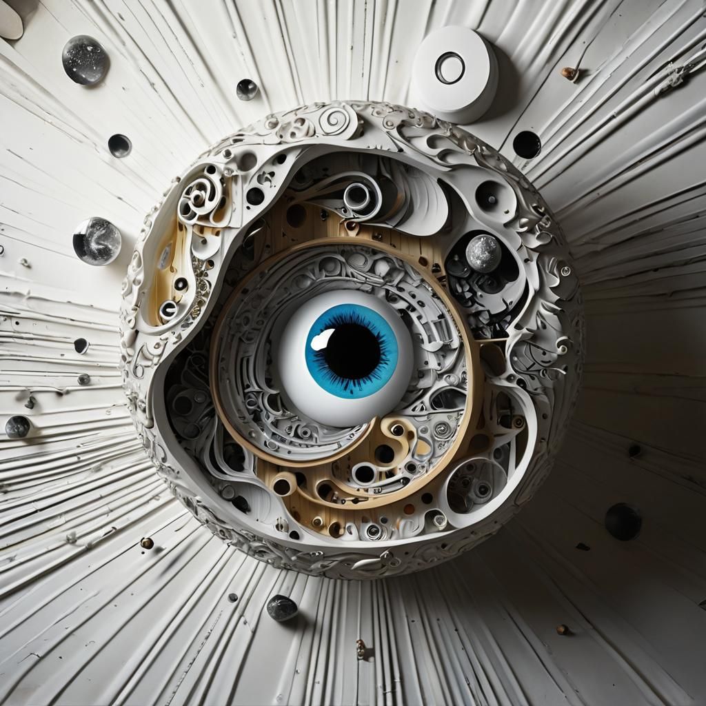 Surreal Harmony of Contrasting Elements