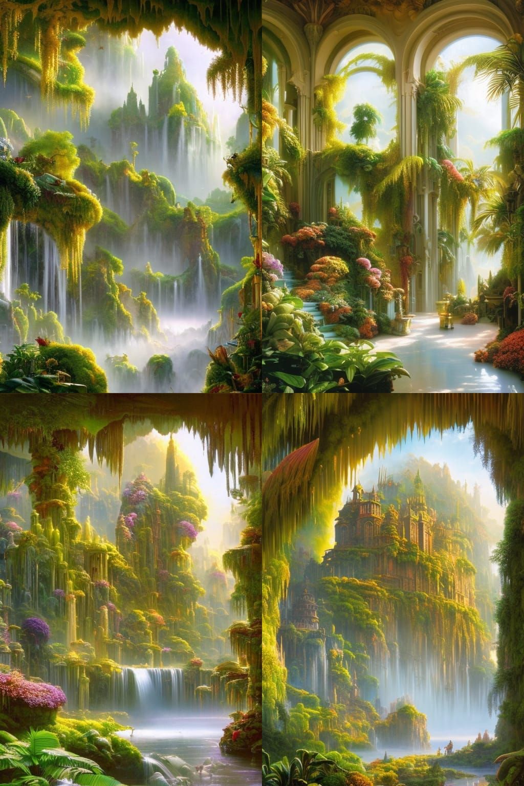 Banana Sunroom: Volumetric Lighting in Digital Art