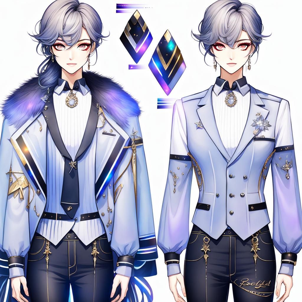 Light Hot Girl Character Design Art