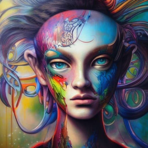 Android Jones, Jean Baptiste monge, Alberto,Picasso ,monet