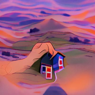 Surreal Dreamscape: A Landscape of Longing