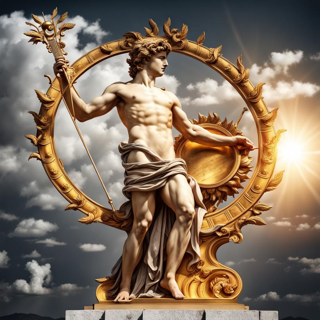 Greek god Apollo