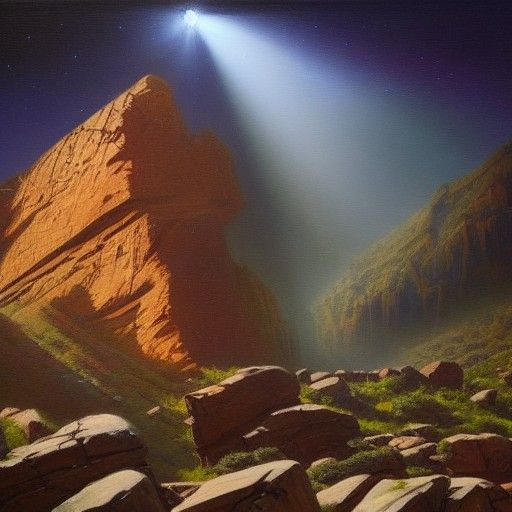 Ultimate Rock Supergroup: Oil Painting by Gurney