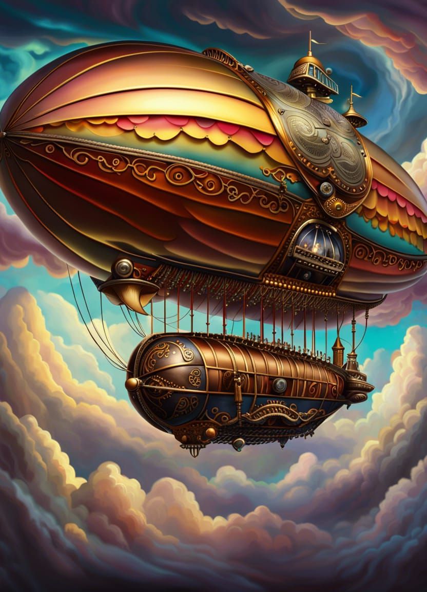 Steampunk Led Zeppelin v5