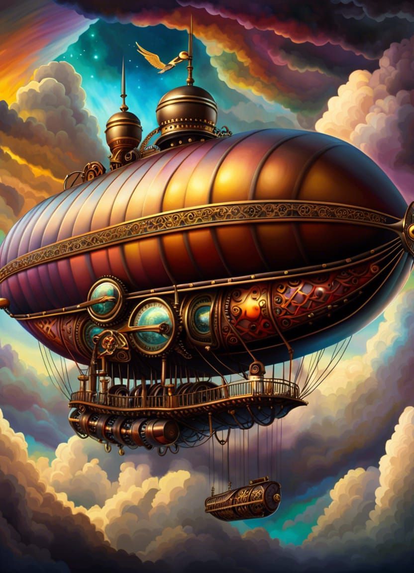 Steampunk Led Zeppelin v3