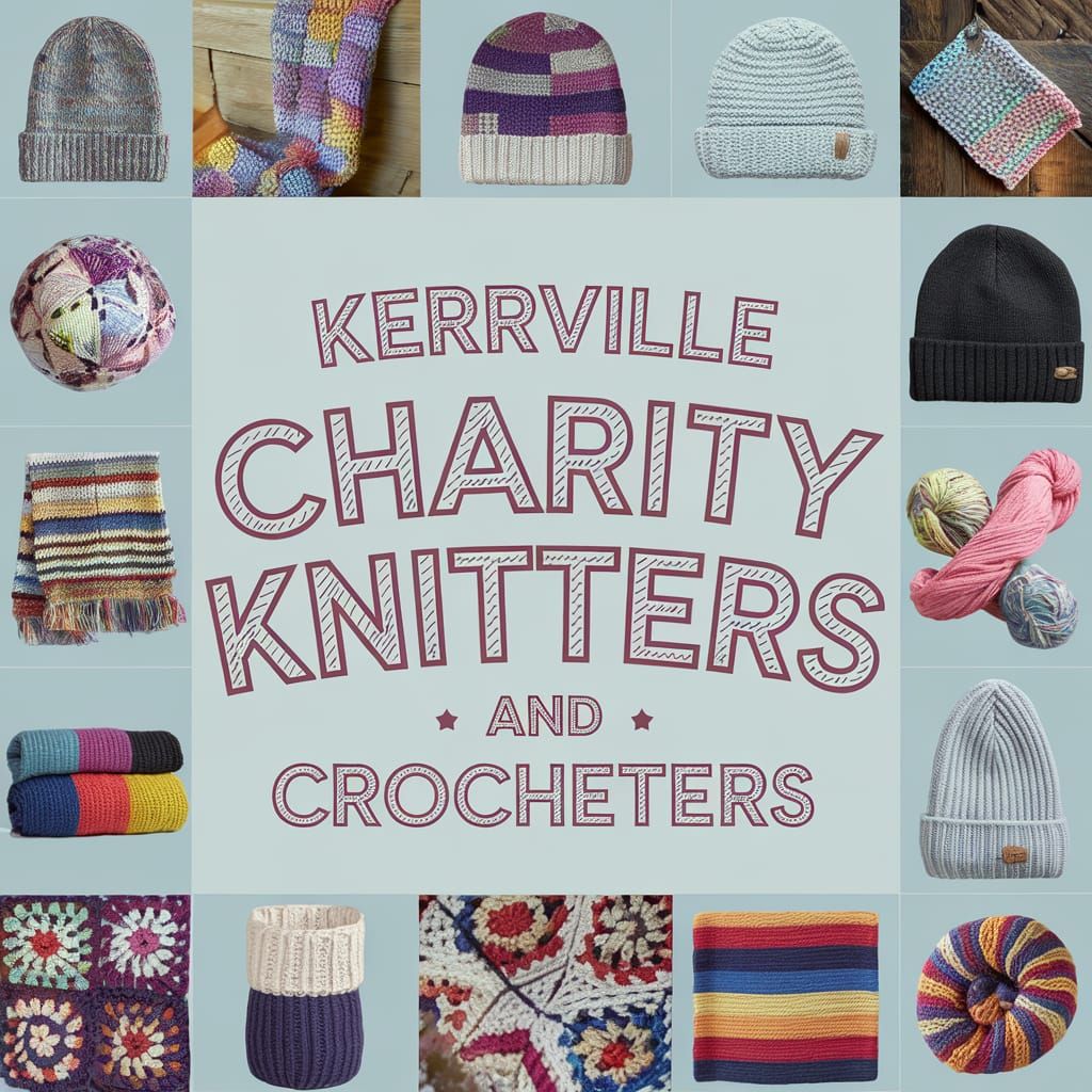Kerrville Charity Knitters & Crocheters Banner