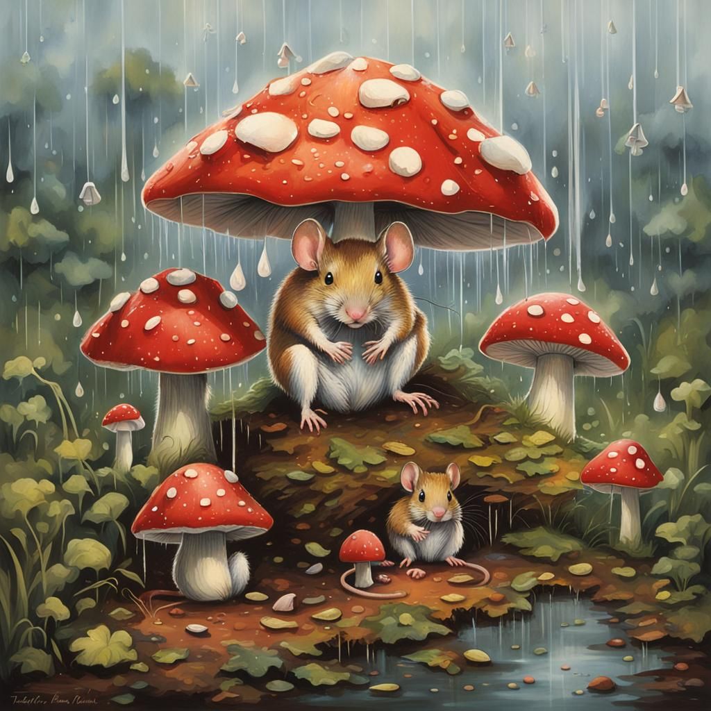 Listen to the rhythm of the falling rain