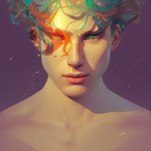 Detailed Portrait in Unreal Engine Style