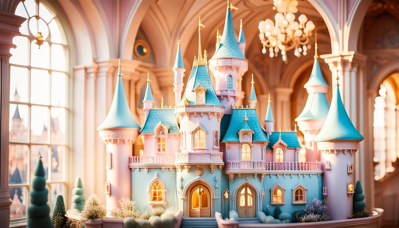 Fairytale Castle: Disneyland Paris Doll's House