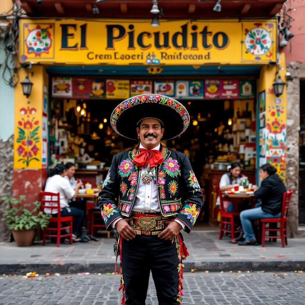 Mexican Restaurant in Colombia with Vibrant Atmosphere