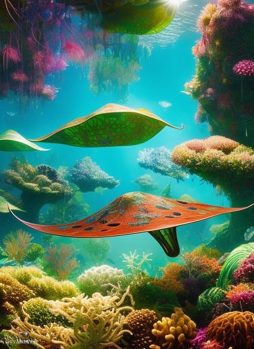Under the water