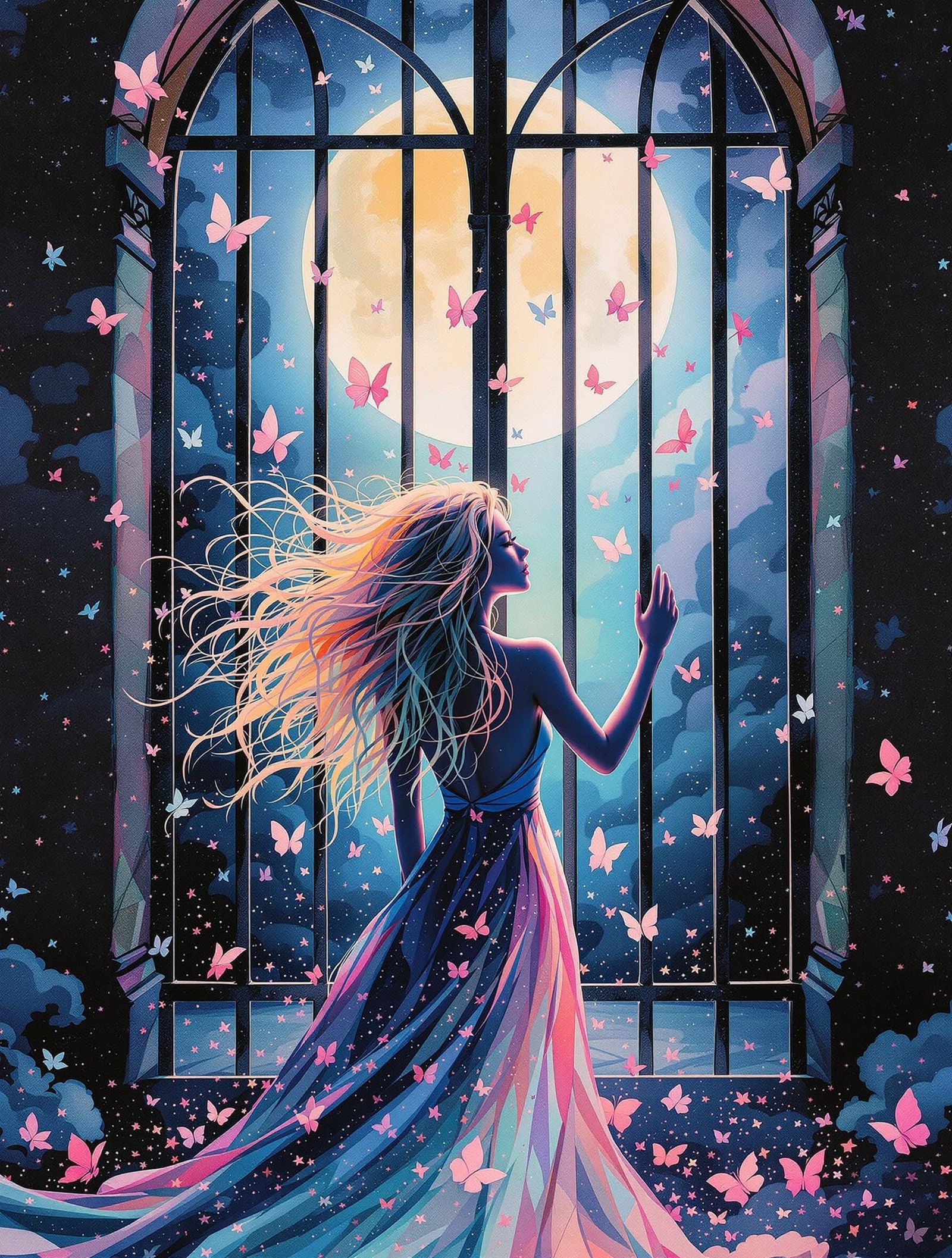 Whimsical Moonlit Liberation