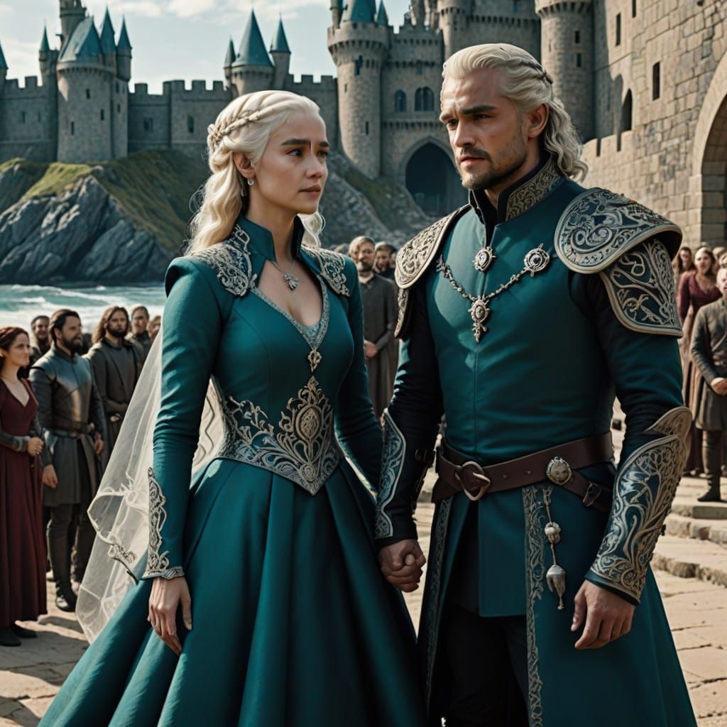 Alysanne and Jaehearys Targaryen