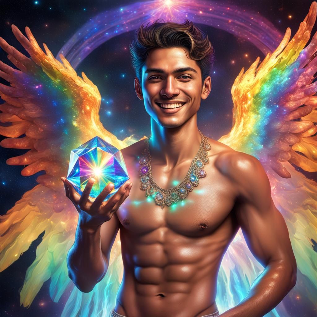 Rainbow Angel Bringing Pride to the Community