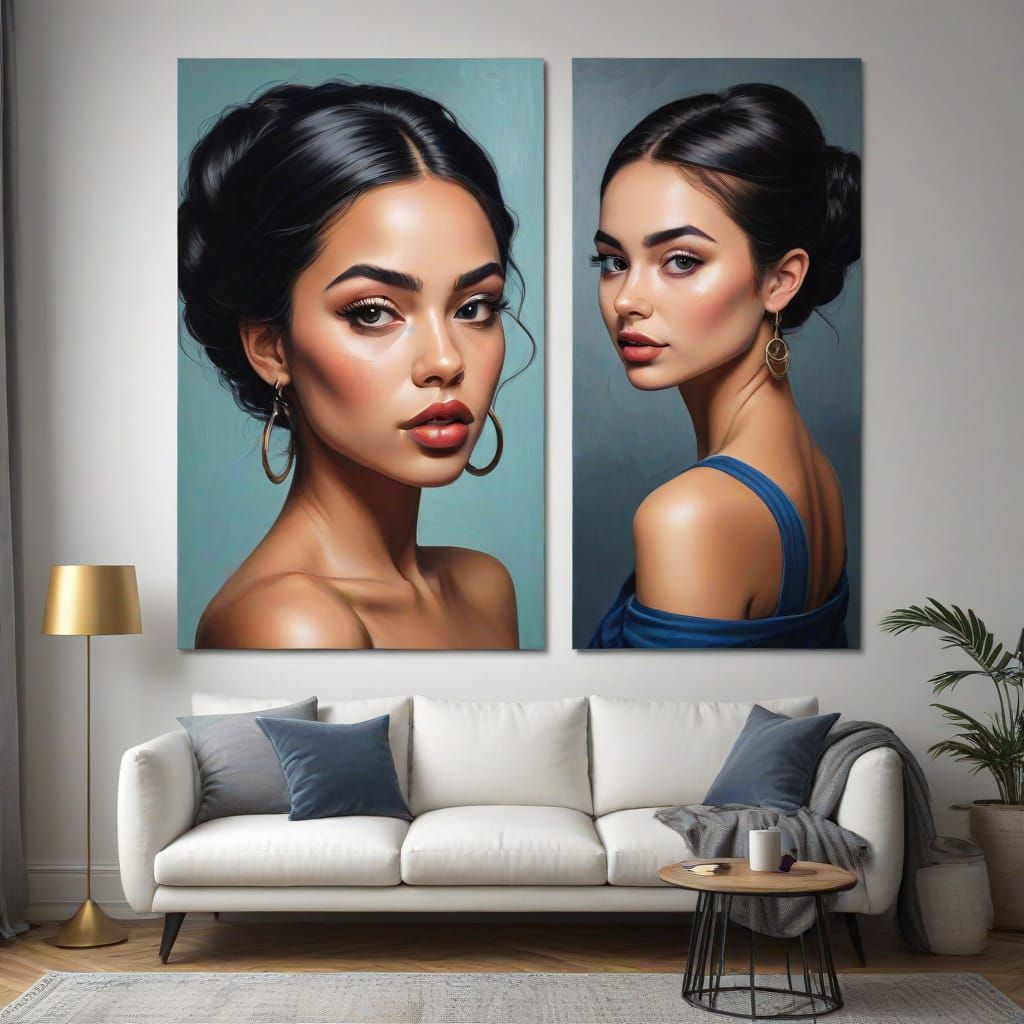 AI Realization of Eclectic Art Concept