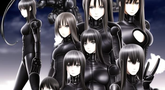 Gantz Suit Girls