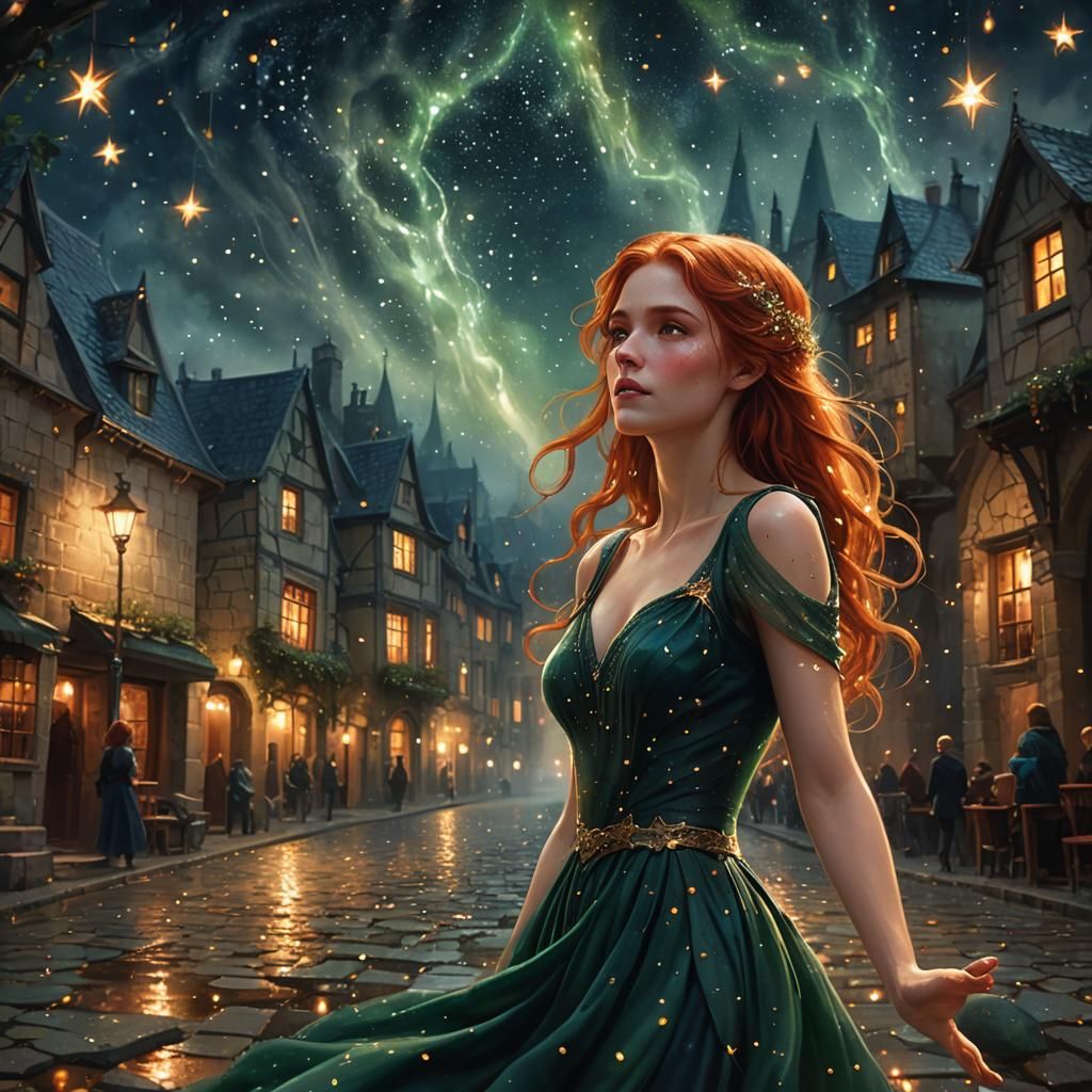 Ethereal High Fae Watching Starfall