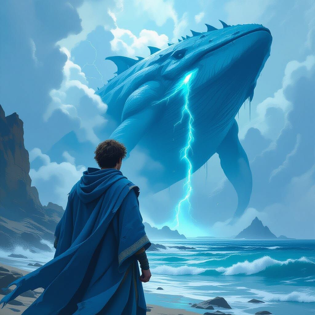 Oceanic God's Heir Restrains Lightning Power