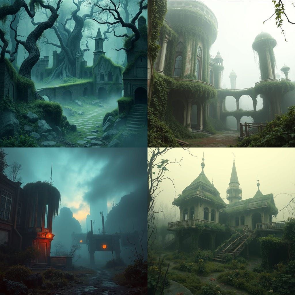 AI Interpretation of Lost Places