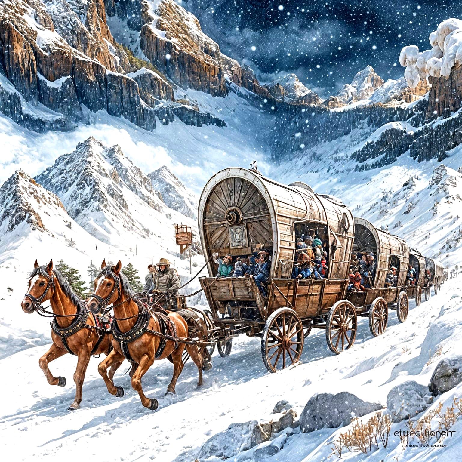 Off-World Wagon Train