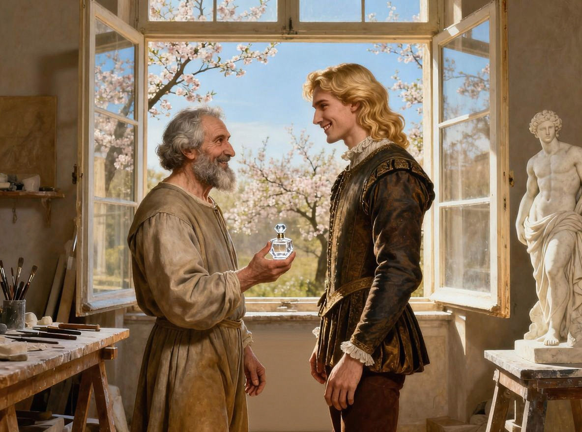 Michelangelo and Tommaso's Infinite Love in Studio