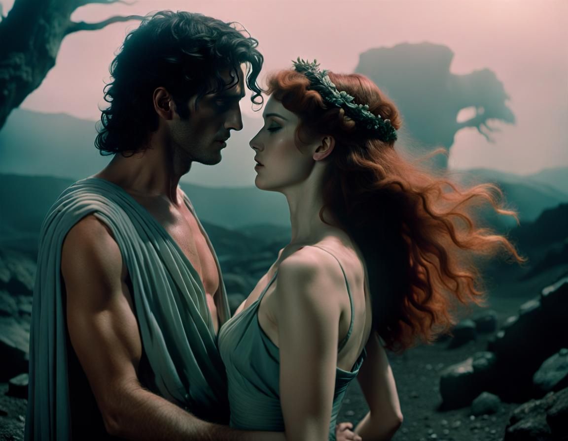 Orpheus and Eurydice: A Dramatic Cinematic Scene