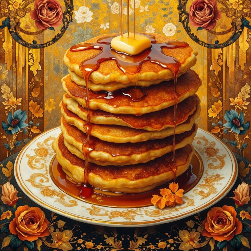 pancakes  a delicious work of art