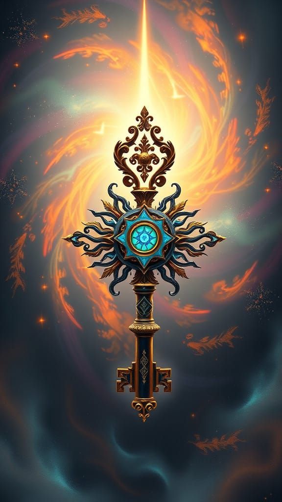 Ethereal Key of Sacred Divinity