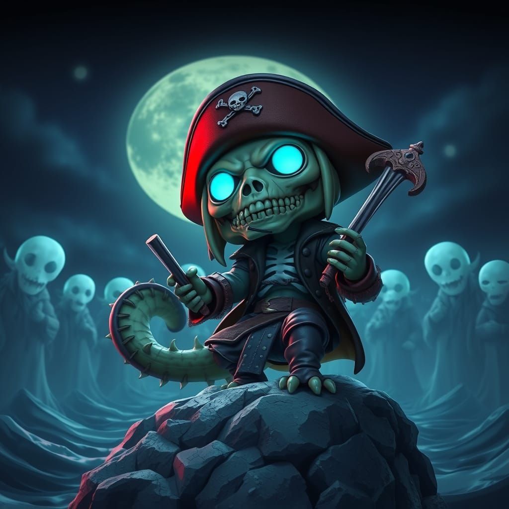 Funko Pop Cursed Pirate's Underwater Song