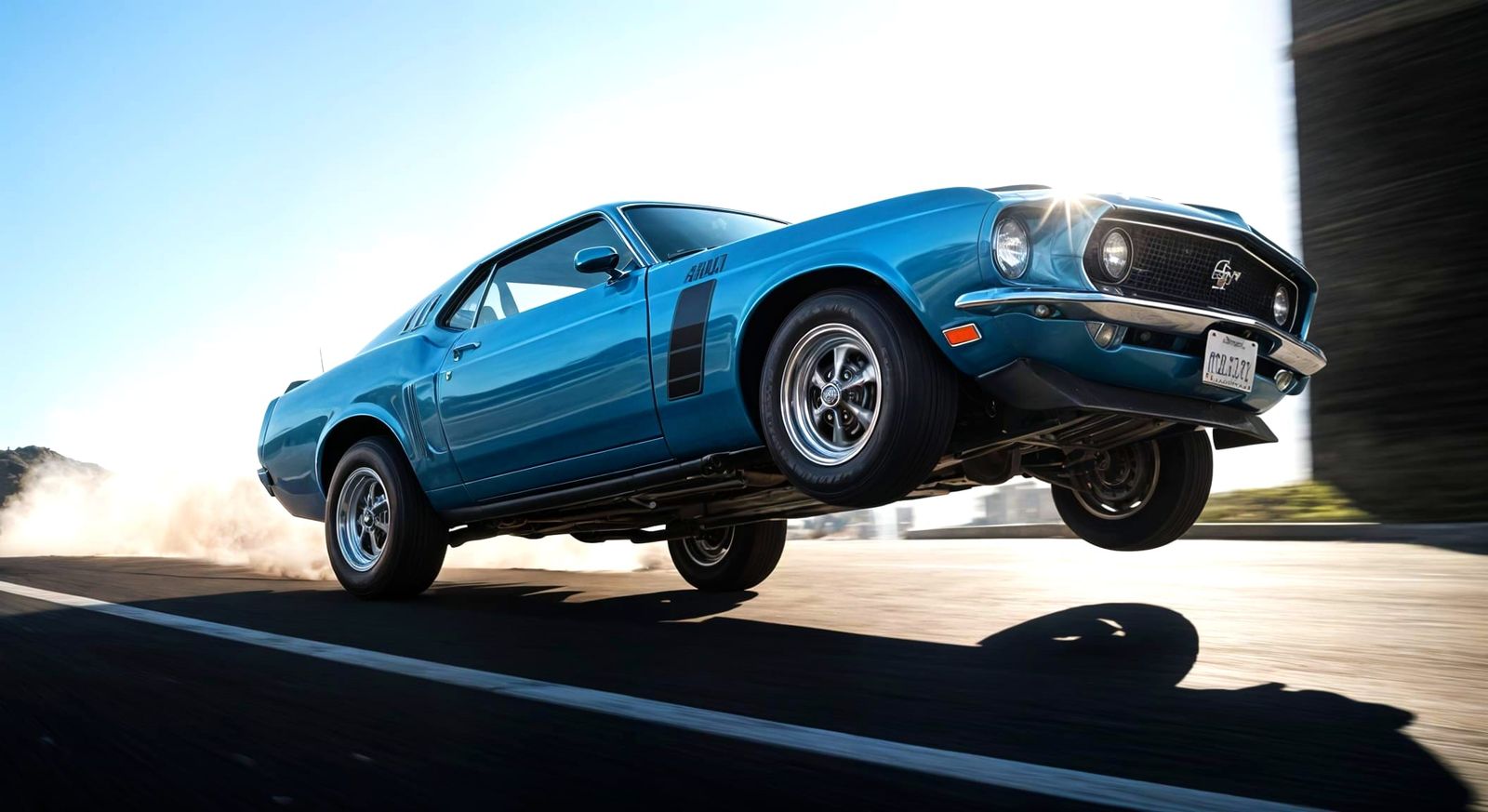 1969 Ford Mustang Boss 302 Launches in Photorealistic Style