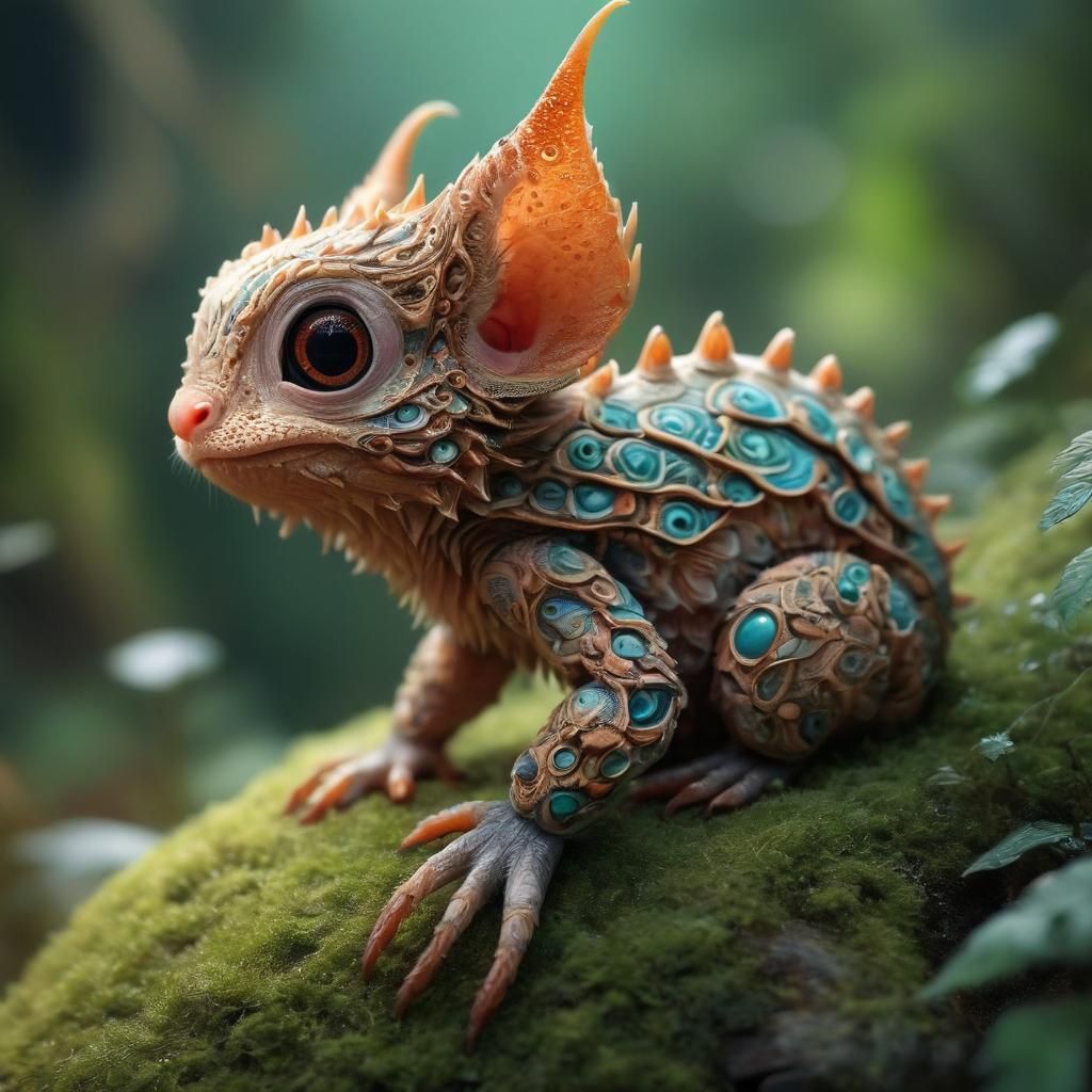 Adorable Never-Before-Seen Creature in Nature