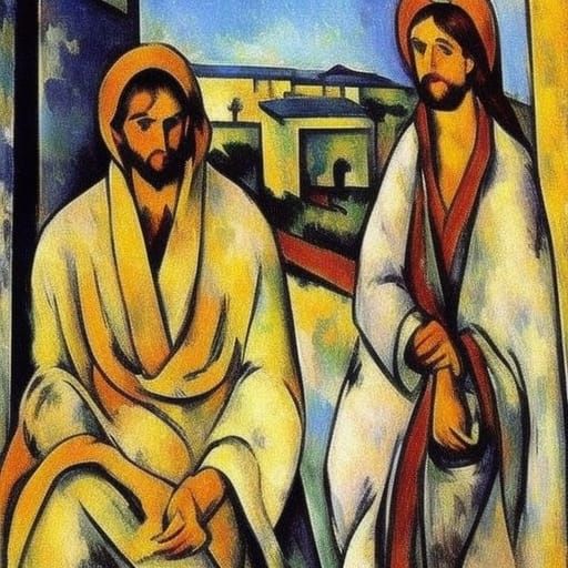 Nostalgic School Memories: A Blend of Art Styles