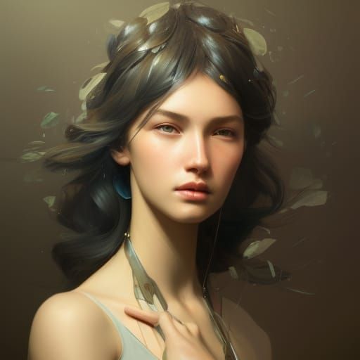 Detailed Portrait in Dynamic Lighting