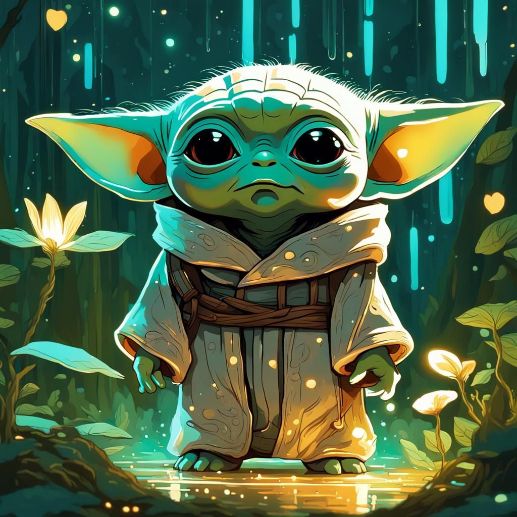 Chibi Baby Yoda