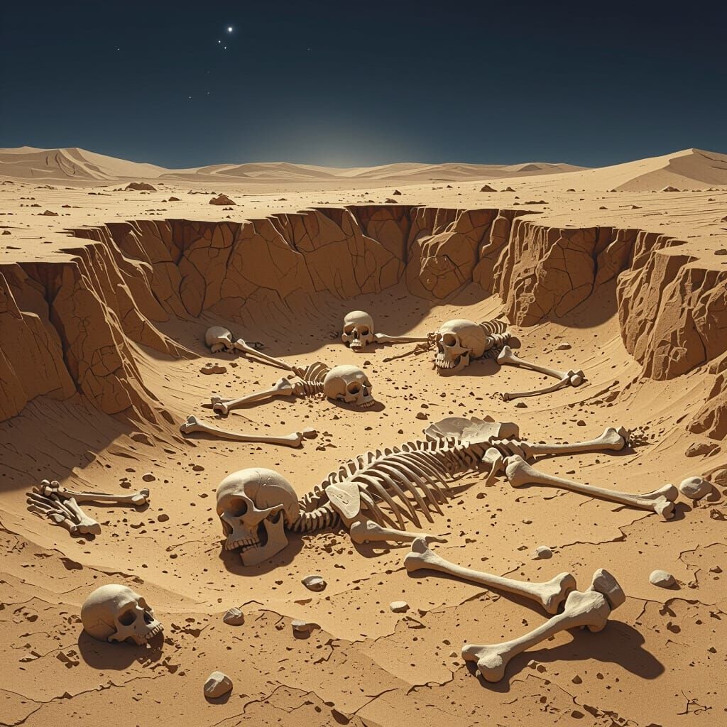 Barren Excavation Site Reveals Ancient Bones