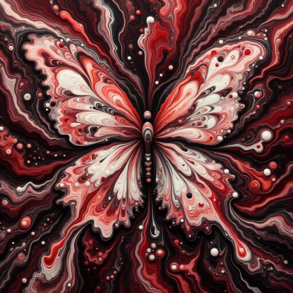 Lora Art: The Butterfly in Motion