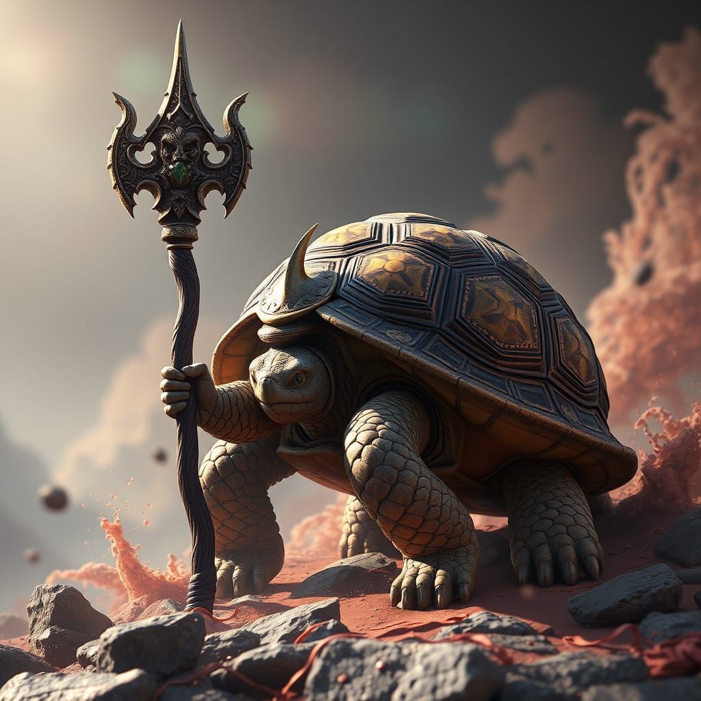 Epic Fantasy Concept Art in Unreal Engine 5 Style