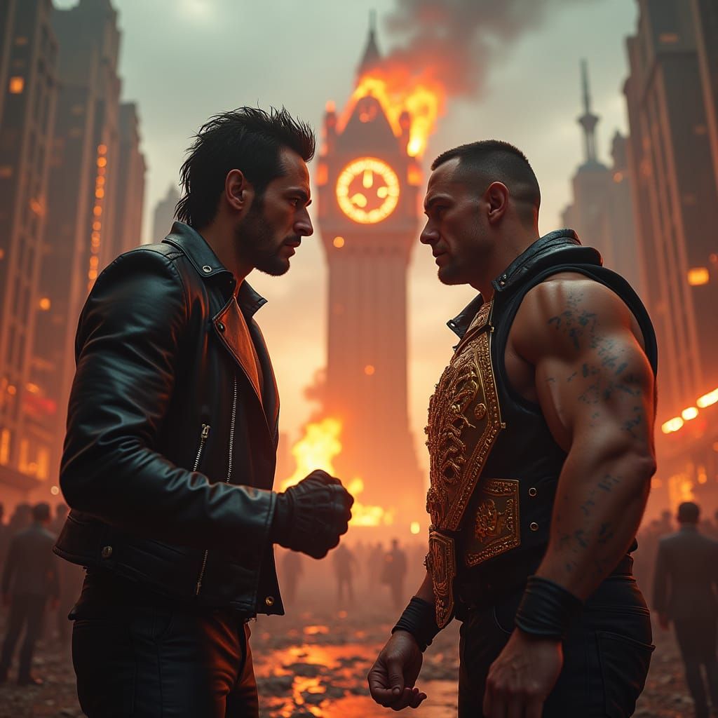 Epic Showdown in a Post-Apocalyptic Arena