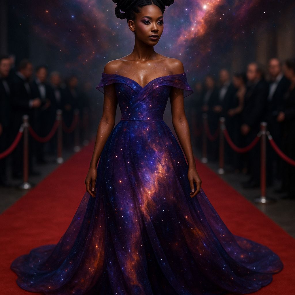 Cosmic Princess on the Red Carpet