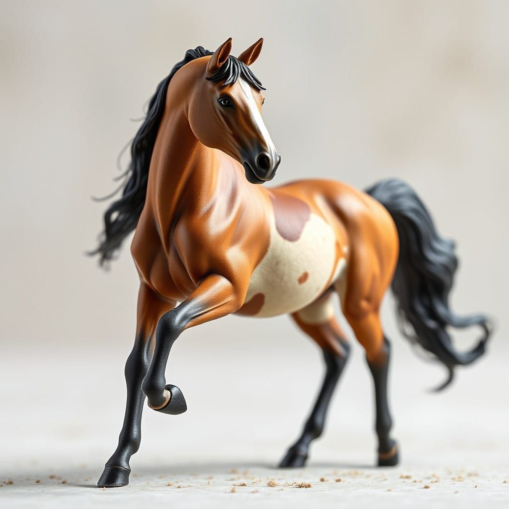 Studio-Quality 1:9th Scale Collectible Horse Model in Hyperr...