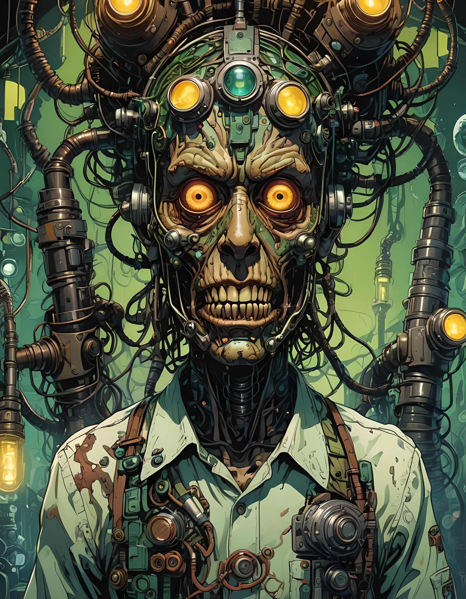 Biopunk Creature from the Island of Dr Moreau